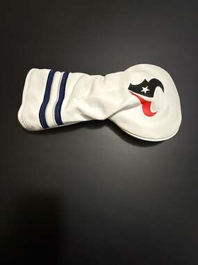 Team Golf NFL Houston Texans Vintage Driver Head Cover White